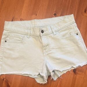 Old Navy Women's Mint Green Jean Shorts